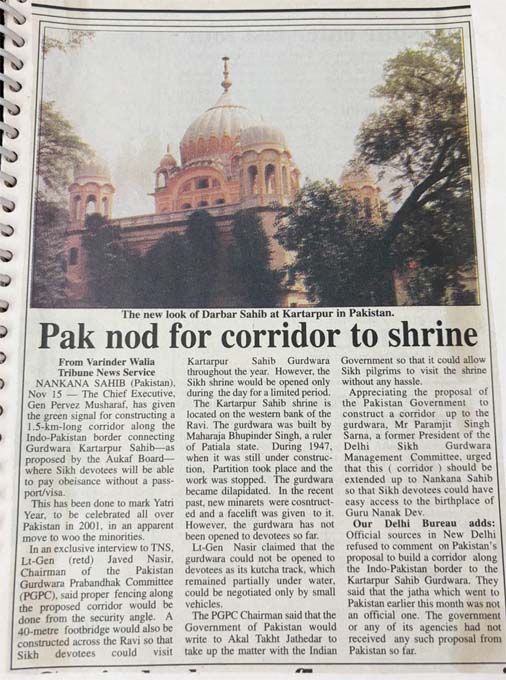 Varinder Walia at The Tribune